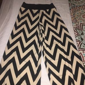 Chevron Pattern Pants